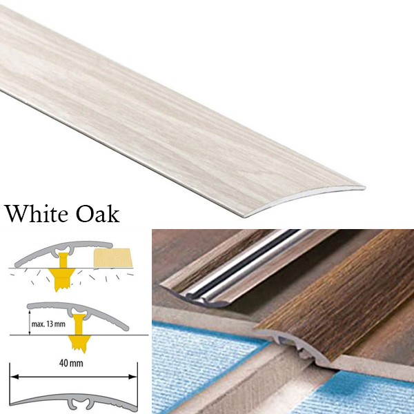 Door Edging Floor Trim Threshold Self-Adhesive Wood Effect