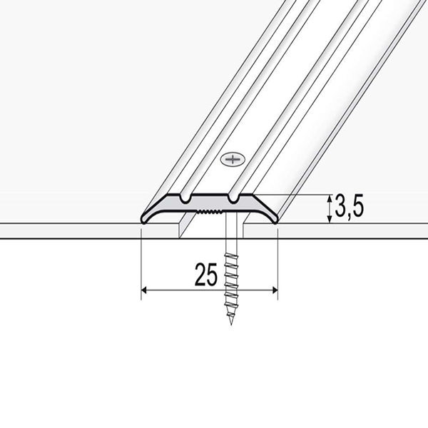 Door Floor Threshold For Connecting wooden Laminate Carpet Vinyl or tiled floors Aluminum