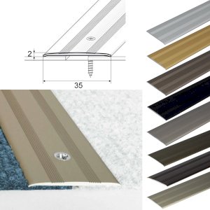 Door Threshold Flat For Connecting wooden, Laminate, Carpet, Vinyl or tiled floors Aluminum