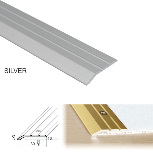 Door Threshold For Connecting Wooden And laminate Aluminum