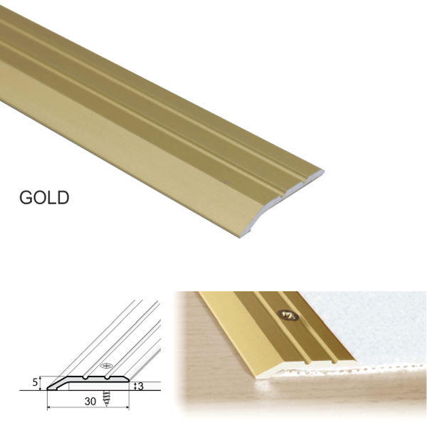 Door Threshold For Connecting Wooden And laminate Aluminum