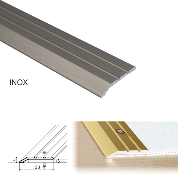 Door Threshold For Connecting Wooden And laminate Aluminum