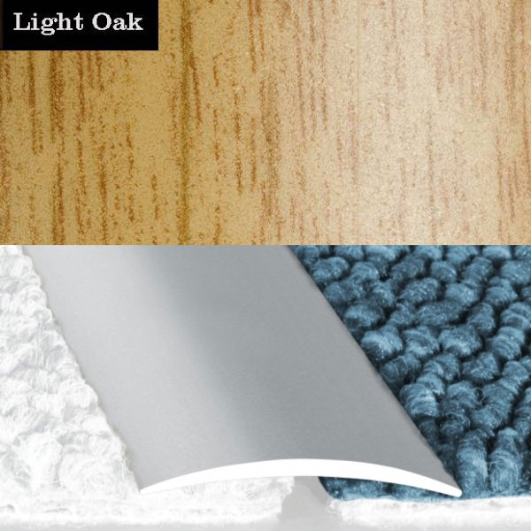 Door Thresholds Flat Self Adhesive Aluminium Wood Effect