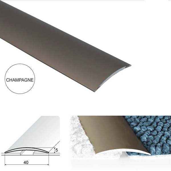 Door Thresholds For Connecting Wooden Or Carpet Floors Self Adhesive Aluminium