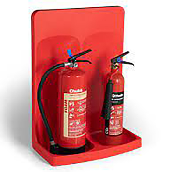 Universal Modular Double Extinguisher Stand