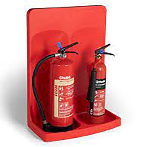 Universal Modular Double Extinguisher Stand