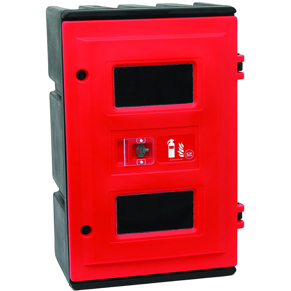 Double Fire Extinguisher Plastic Cabinet- Fits All Models