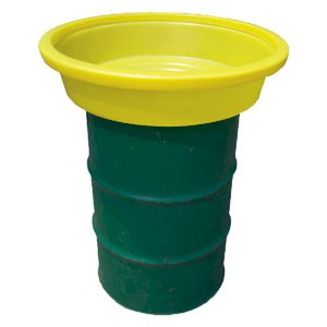 Yellow Polyethylene Drum Funnel