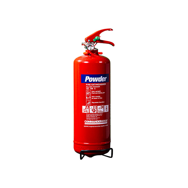 2ltr Dry Powder Steel Fire Extinguisher