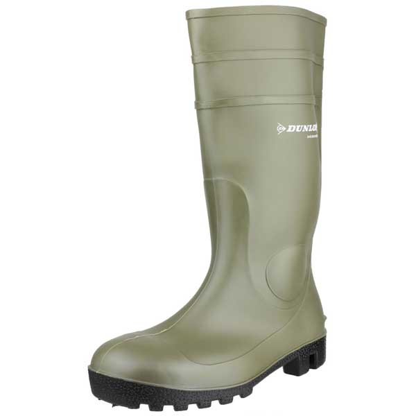 Du Protom Fs 142VP Green Slip Resistant Wellingtons