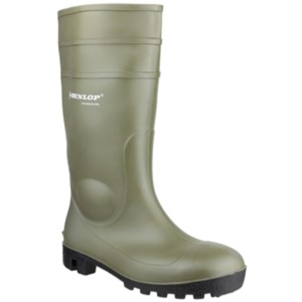 Du Protom Fs 142VP Green Slip Resistant Wellingtons