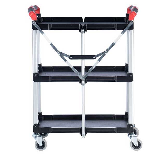 Durable Aluminium Folding Catering Trolley