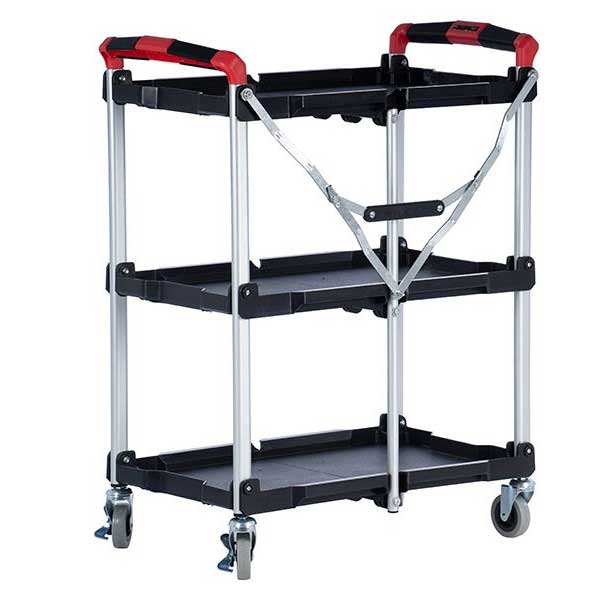 Durable Aluminium Folding Catering Trolley