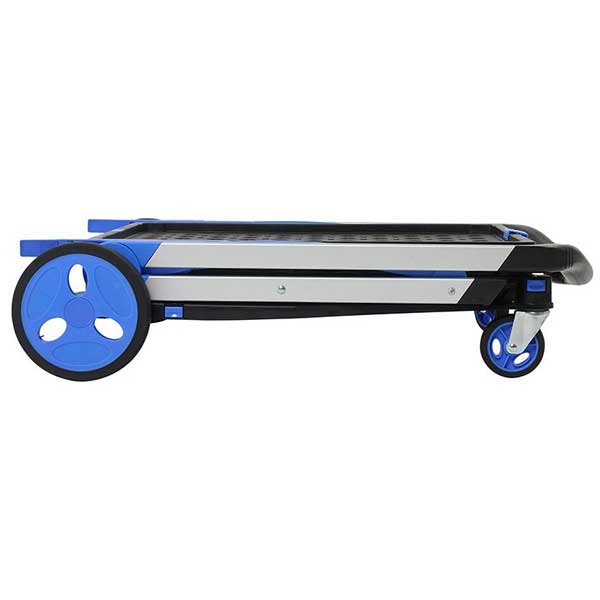 Durable Fold Flat Dual Platform Trolley 