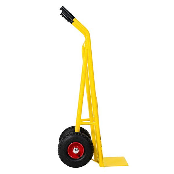 Durable Foldable Yellow Delivery Trolley