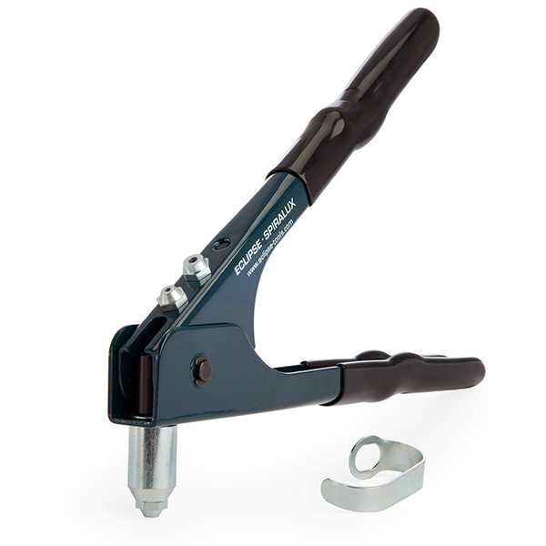 Hardened and Tempered Eclipse Heavy Duty Riveter with 3 Noses (3 - 5mm)