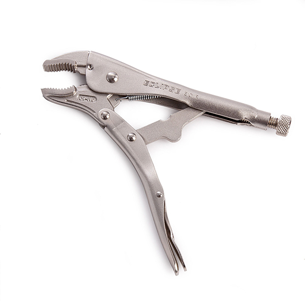 Eclipse Heat-treated Curved Jaw Locking Plier with Wire Cutter 10 Inches