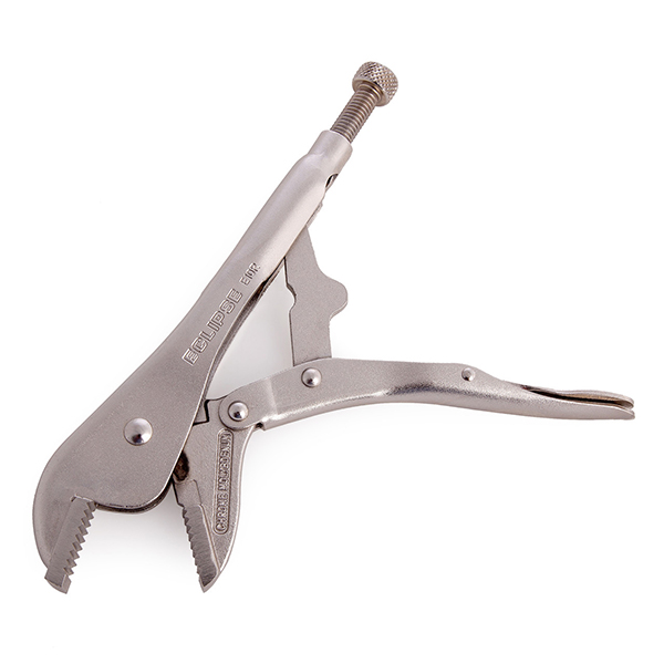 Eclipse E7R Wear-Resistant Hardened Adjustable Locking Plier Straight Jaw 10 Inches