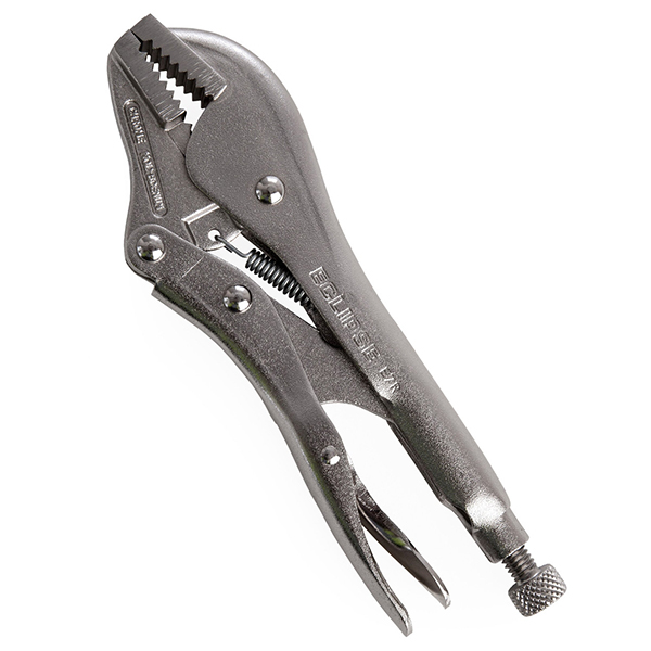 Eclipse E7R Adjustable Screw Locking Plier Straight Jaw 7 Inches