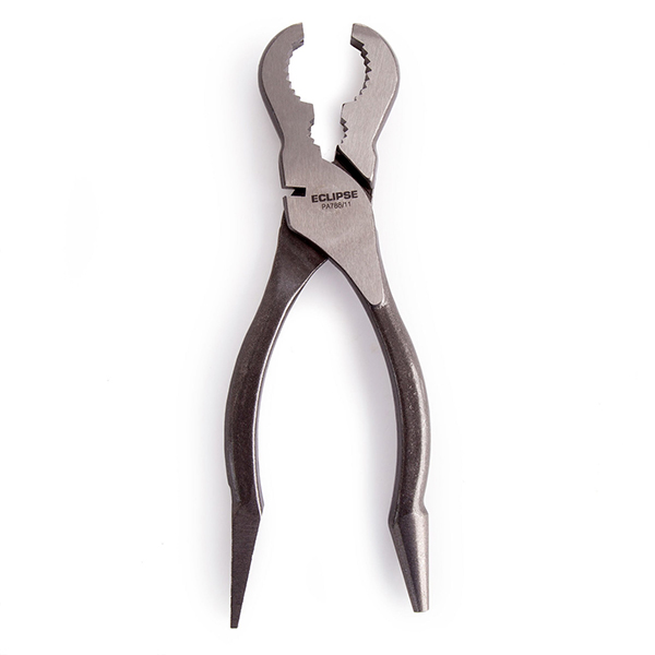 Unsleeved Handles Eclipse Gas Pliers with Joint Cutter 8 Inches