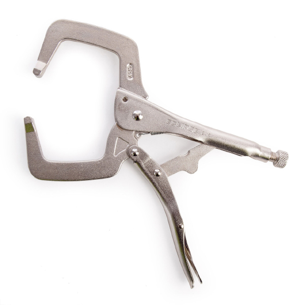 Eclipse Locking C-Clamps with Regular Tips having Wide-Opening Jaws 