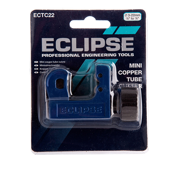 Eclipse Quick Adjust Mechanism Mini Tube Cutter 3 - 22mm