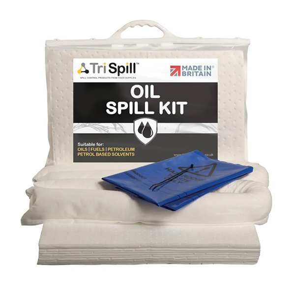 Eco Friendly Oil Spill Kit Suitable for absorbing oils, fuels and solvents