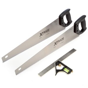 Hand Saw & Combination Square Pack