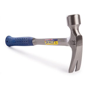 Estwing Straight Claw Shock-Reduction Hammer with Vinyl Grip 24oz