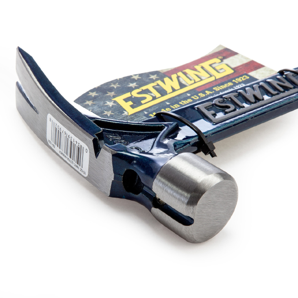 Estwing Ultra Series Claw Lighter and Stronger Hammer with Vinyl Grip Blue 15oz