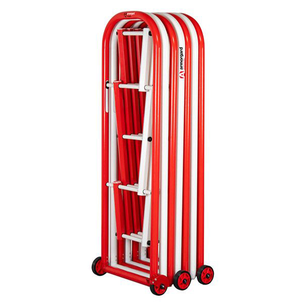 Ultra-Strong Aluminium Expandable Barrier Gate- Red & White