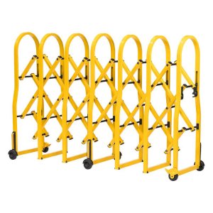 Durable Aluminum Yellow Expandable Safety Gate Barriers