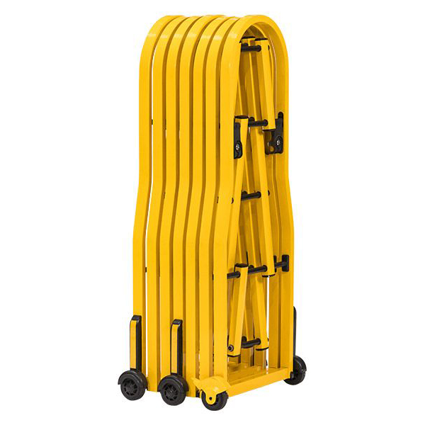 Durable Aluminum Yellow Expandable Safety Gate Barriers