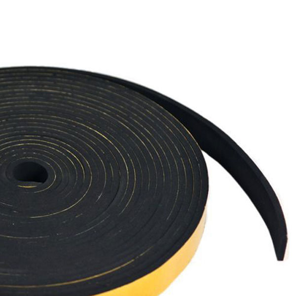 Self Adhesive Neoprene Expanded Rubber Sponge Strip 