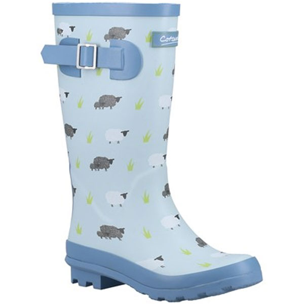 Farmyard Junior Knee-Length Wellington Boots 