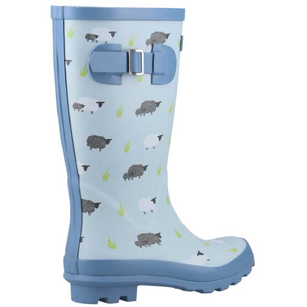 Farmyard Junior Knee-Length Wellington Boots 