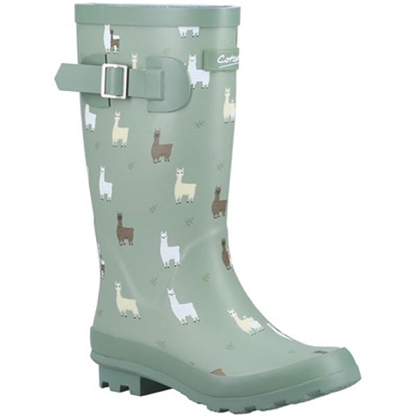 Farmyard Junior Knee-Length Wellington Boots 