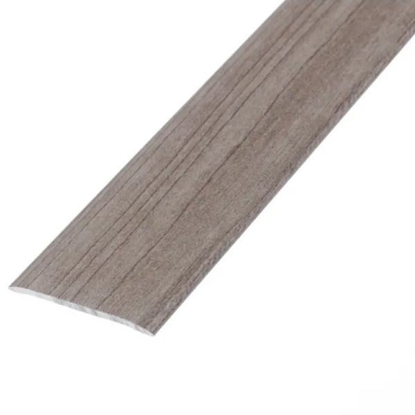 37mm Door Bars Profile Edge Strip Flat Cover Plate Stick Down For Laminate, Vinyl & Tile