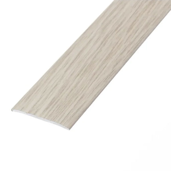 37mm Door Bars Profile Edge Strip Flat Cover Plate Stick Down For Laminate, Vinyl & Tile