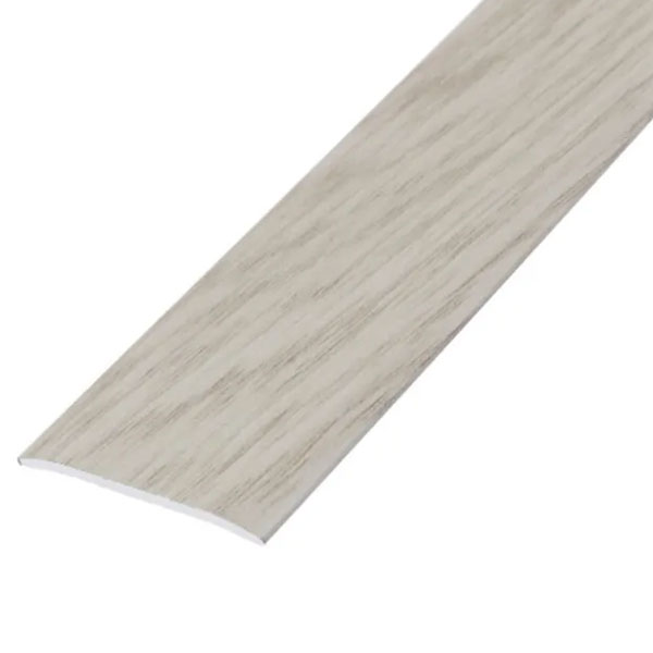 37mm Door Bars Profile Edge Strip Flat Cover Plate Stick Down For Laminate, Vinyl & Tile