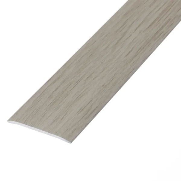 37mm Door Bars Profile Edge Strip Flat Cover Plate Stick Down For Laminate, Vinyl & Tile