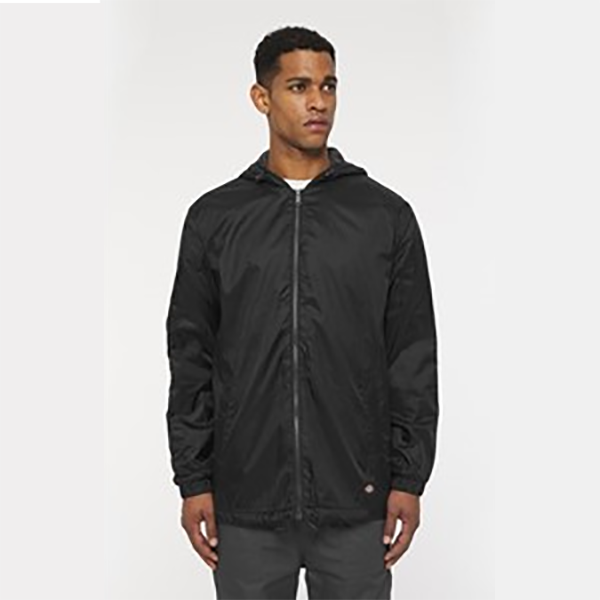 Dickies Mens Fleece Lined Nylon Hooded Jacket