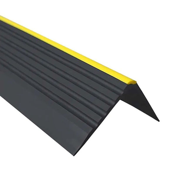 Flexible PVC Bullnose Stair Nosing 55mm x 40mm Anti Slip