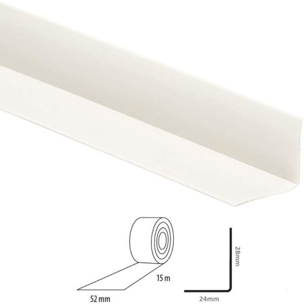 Flexible Skirting Board Self Adhesive Skirting Trim PVC Angle