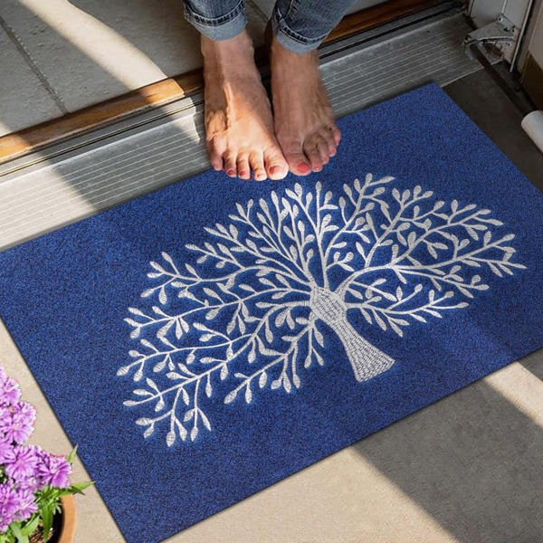 Front Door Outdoor Entry Tree of Life Welcome Mats Farmhouse Entrance Decor For Outdoor