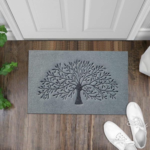 Front Door Outdoor Entry Tree of Life Welcome Mats Farmhouse Entrance Decor For Outdoor