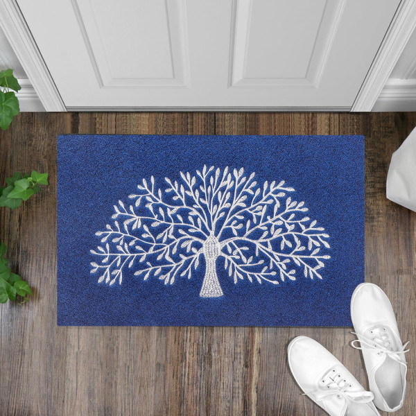 Front Door Outdoor Entry Tree of Life Welcome Mats Farmhouse Entrance Decor For Outdoor