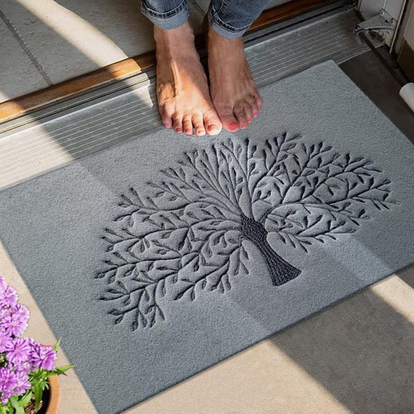 Front Door Outdoor Entry Tree of Life Welcome Mats Farmhouse Entrance Decor For Outdoor