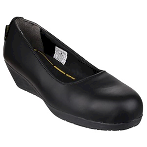 Slip Resistant FS107 SB Safety Heeled Ladies Shoe