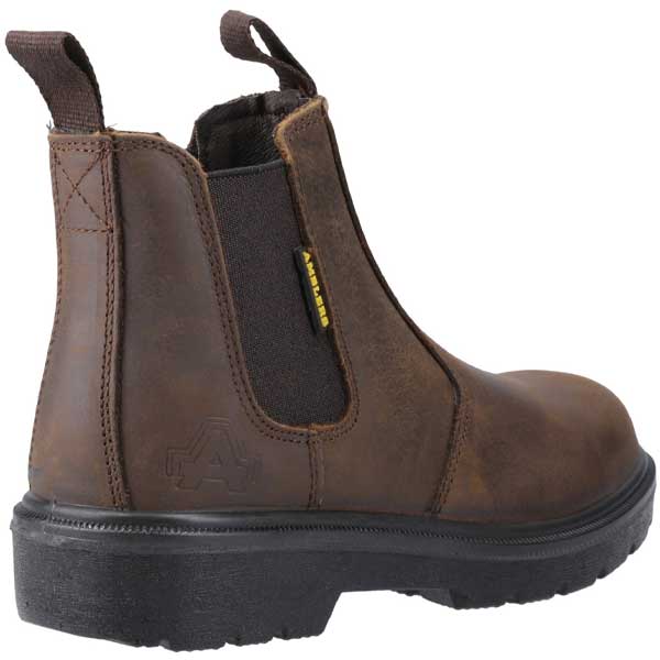 FS128 Lightweight Safety Dealer Brown Boots